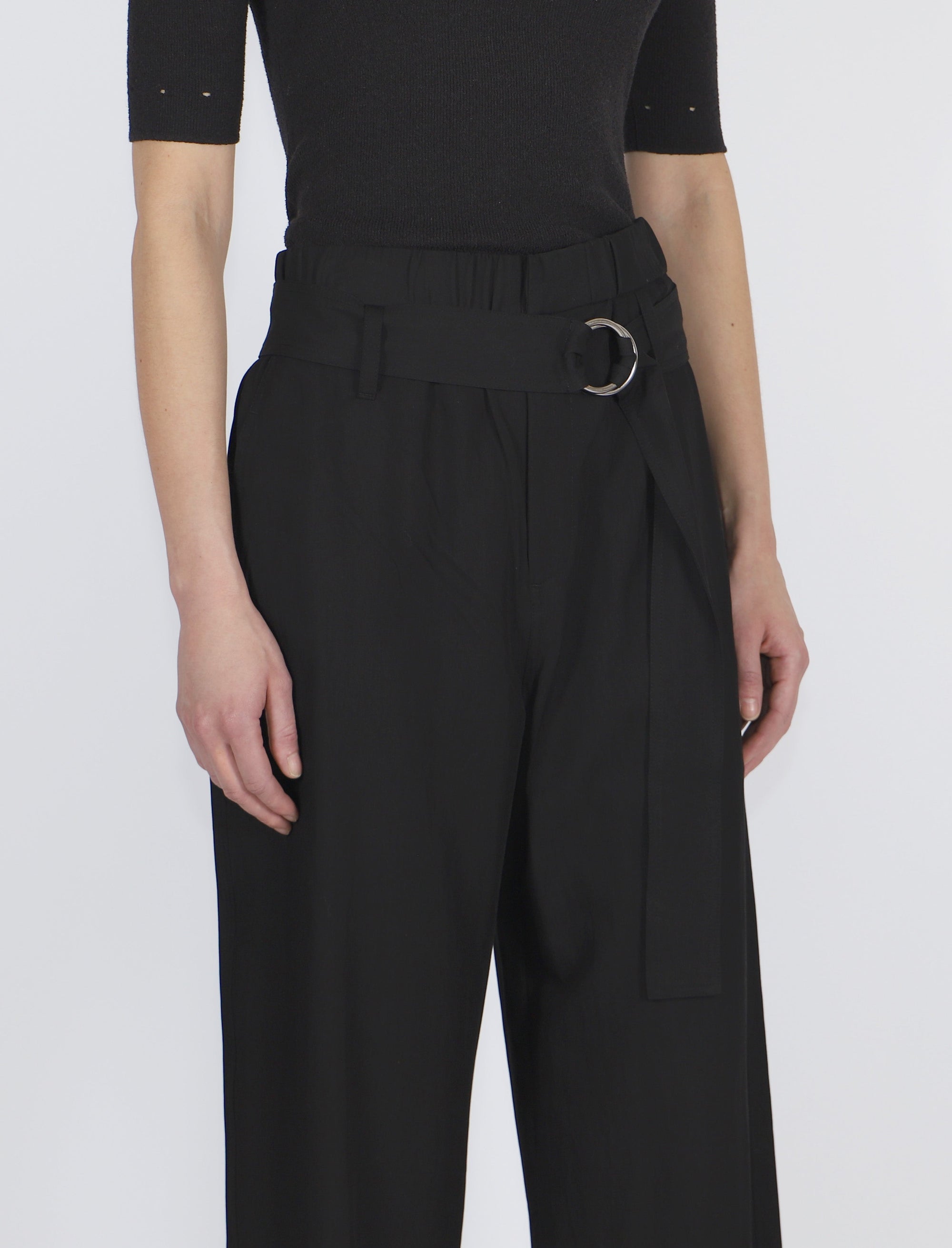 Pantalon Brooke ceinturé - Black