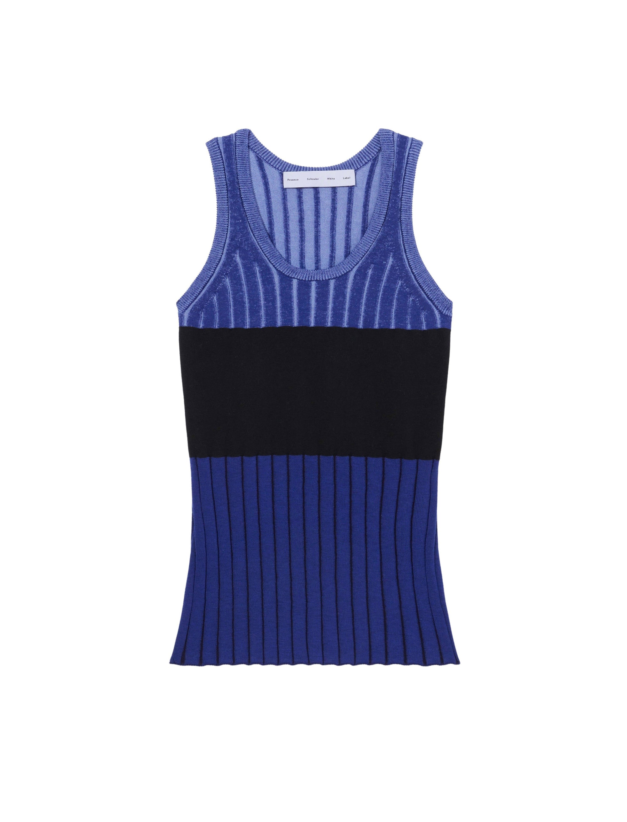 Débardeur Parker en soie - Navy Multicolor