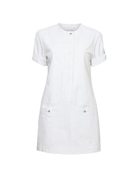 Robe Watson en coton - White