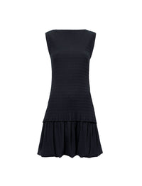 Robe courte Martine évasée - Black