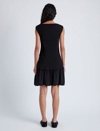 Robe courte Martine évasée - Black