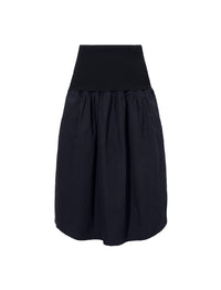 Jupe Armina en popeline - Black