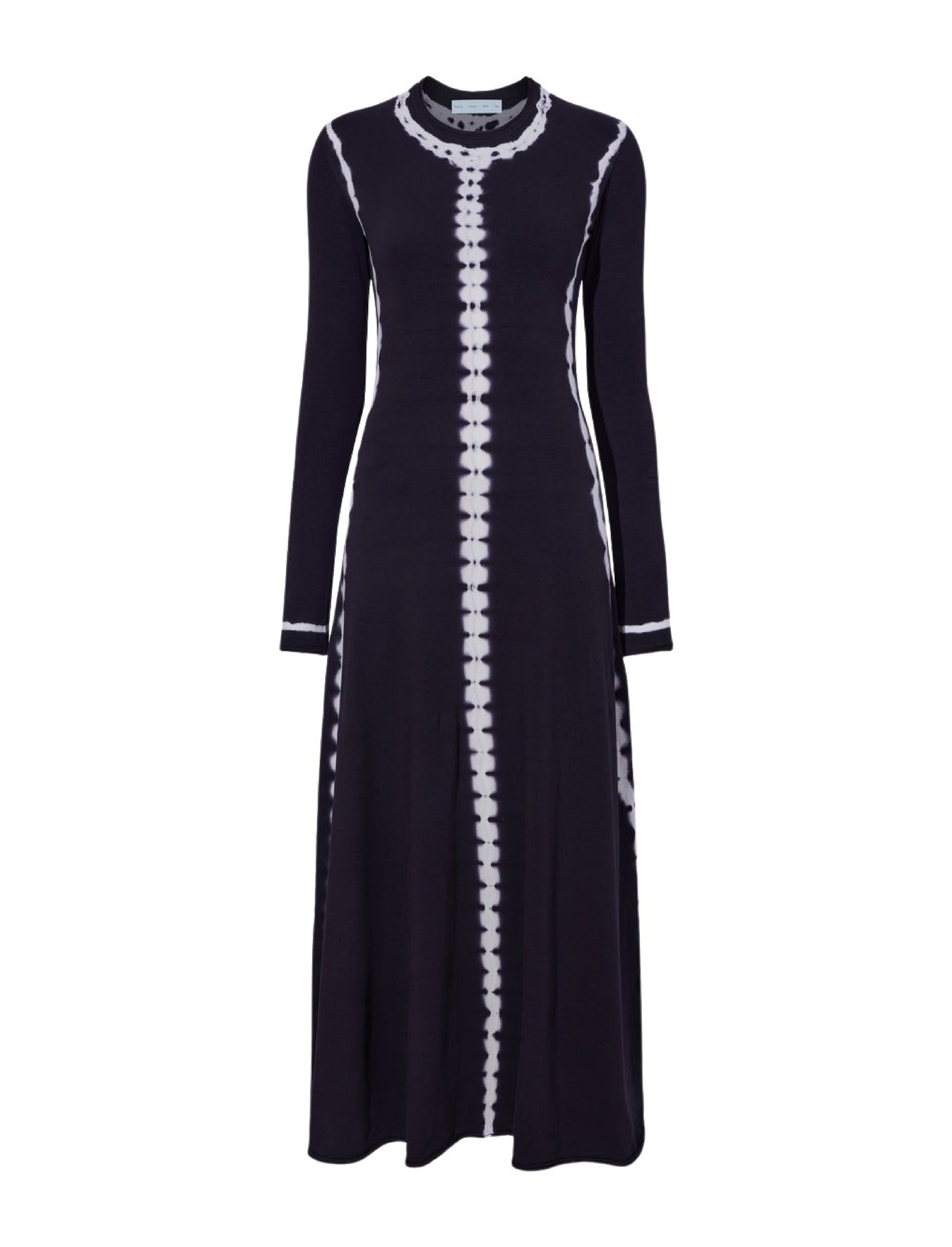 Robe Kieran en tie dye - Black & White
