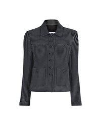 Veste Osler à poches en tweed - Black