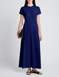 Robe Noelle en jersey - Dark Ink