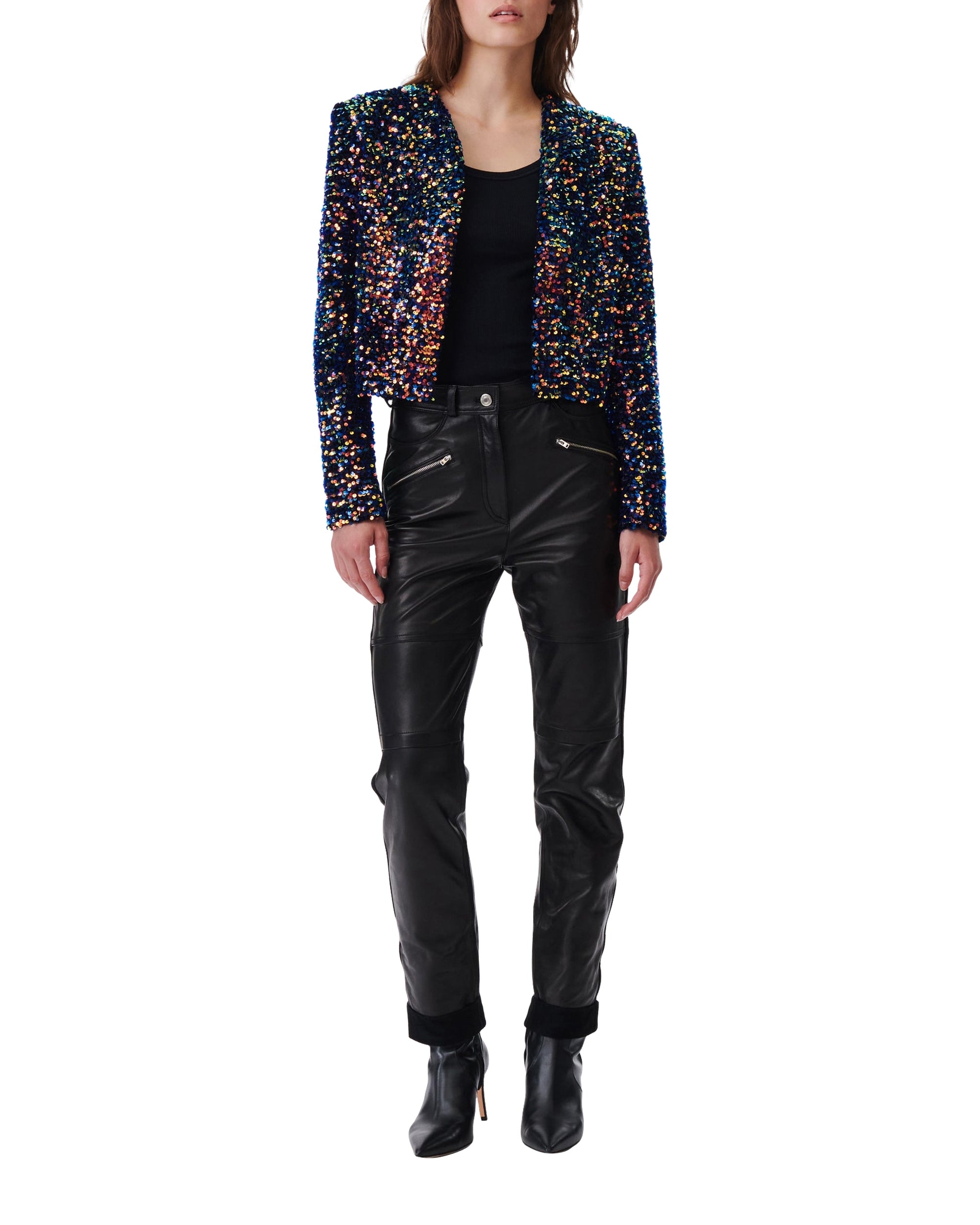 Daphne Jacket - Shiny Blue