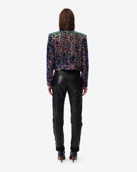 Daphne Jacket - Shiny Blue