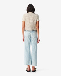 Dilea jacket in linen - Mixed Beige