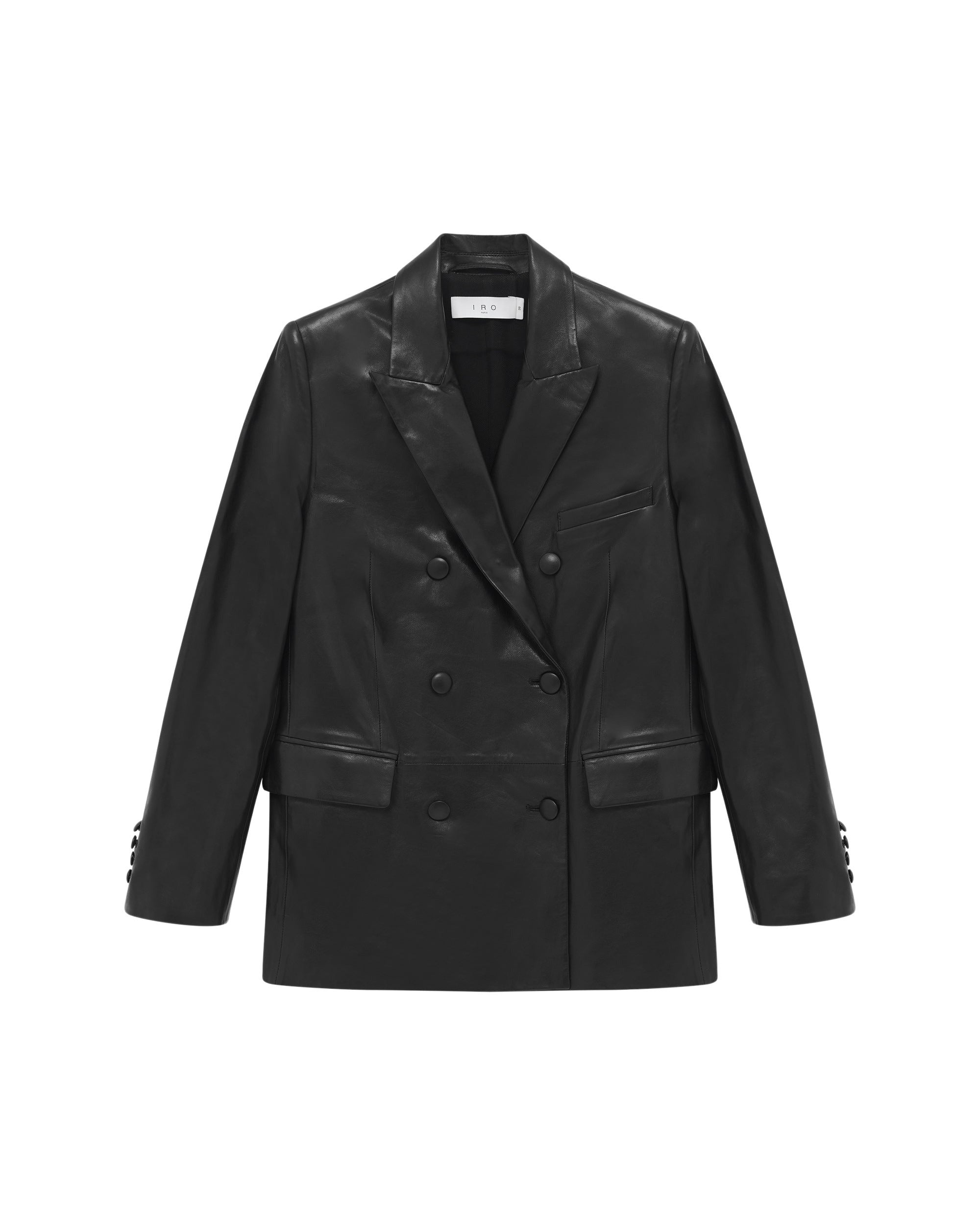 Doumi leather jacket - Black