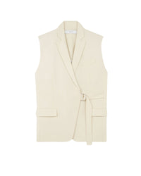 Dumela sleeveless blazer - Off White
