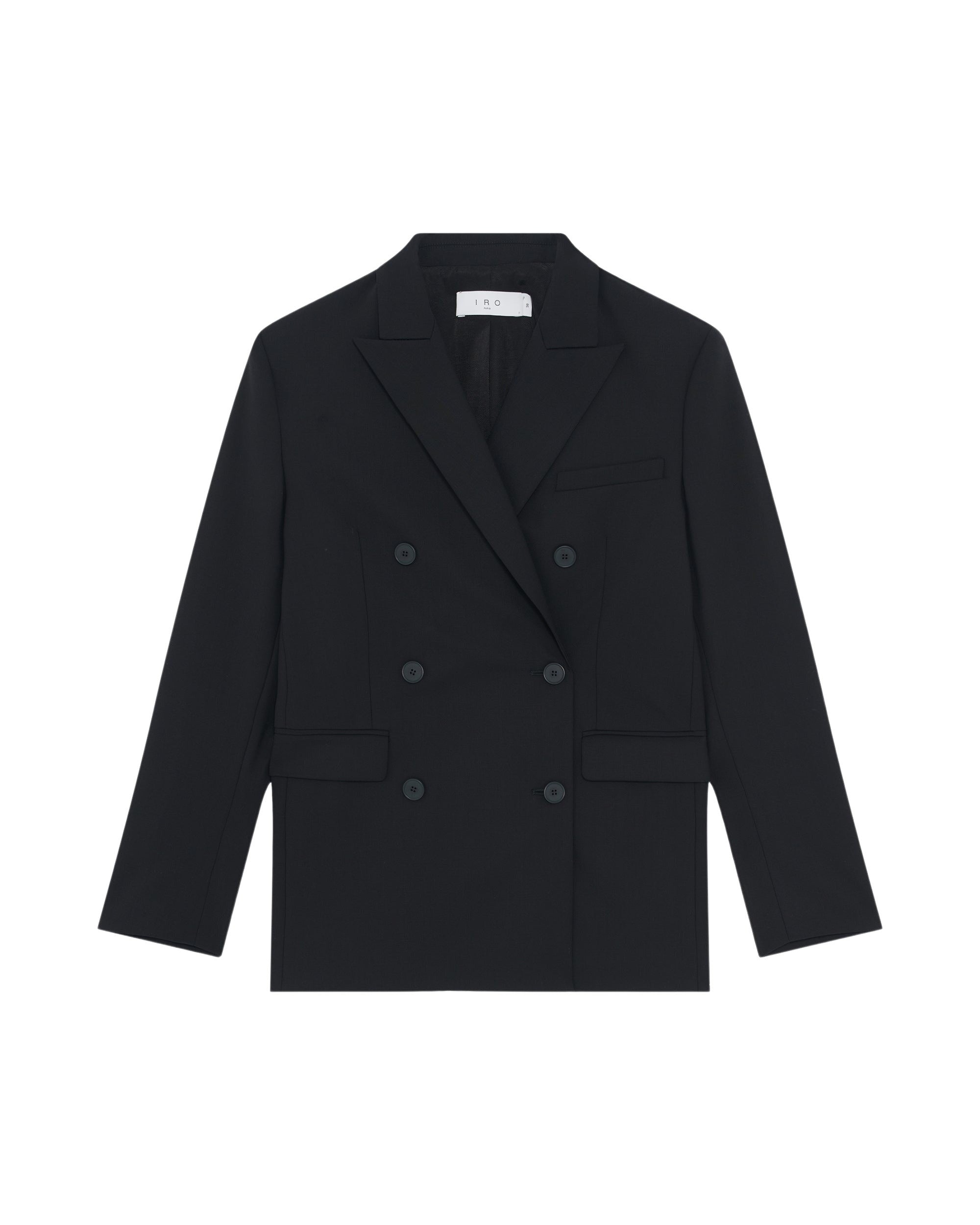 Ifily jacket in wool - Black
