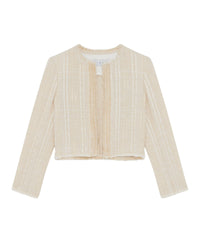 Inas tweed jacket - Ecru
