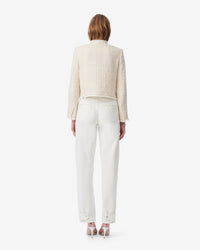 Inas tweed jacket - Ecru