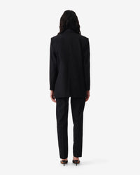 Louisiane jacket in wool - Black Lurex