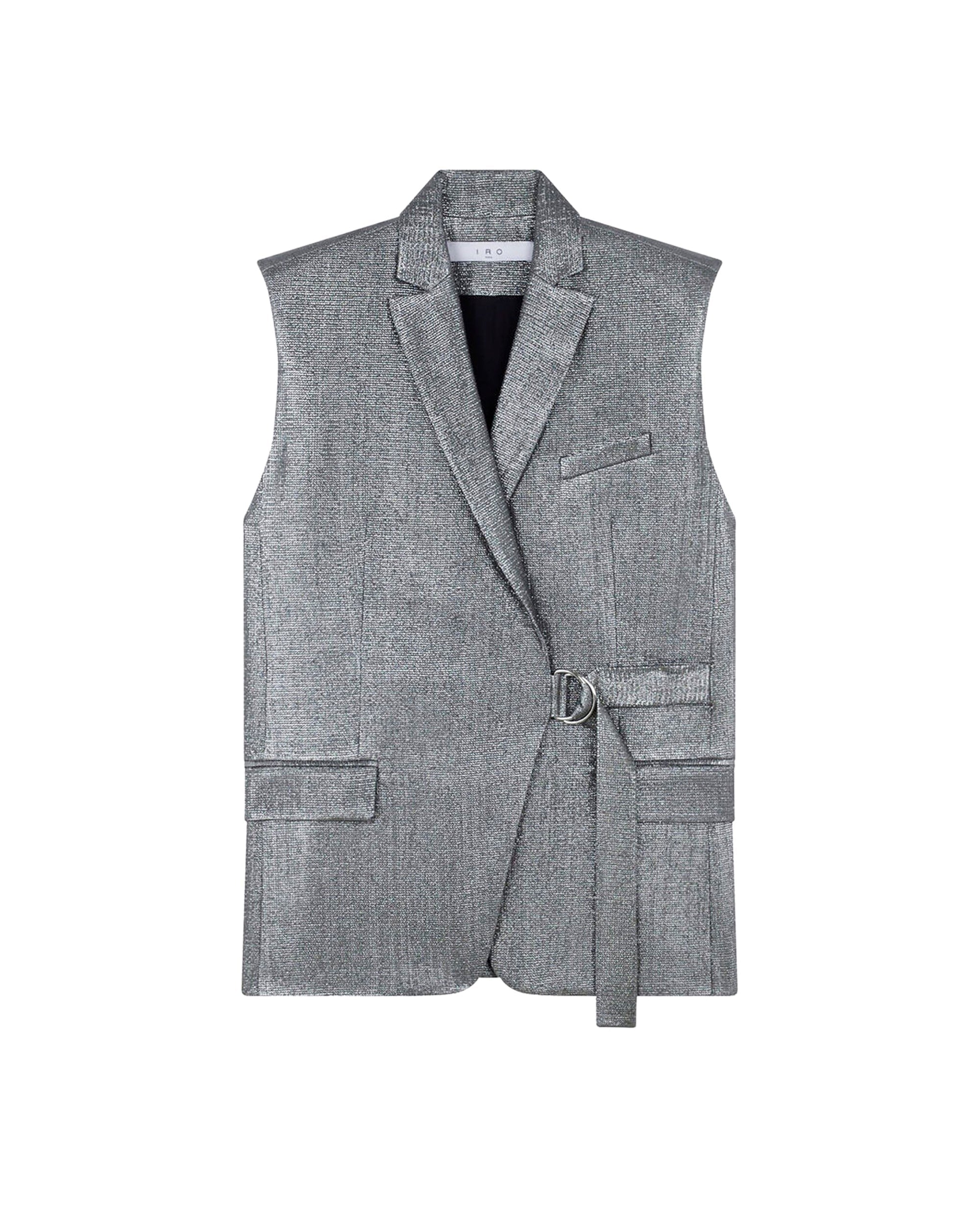 Romala sleeveless blazer - Khaki