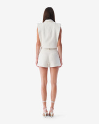 Vilnia jacket - Ecru & White