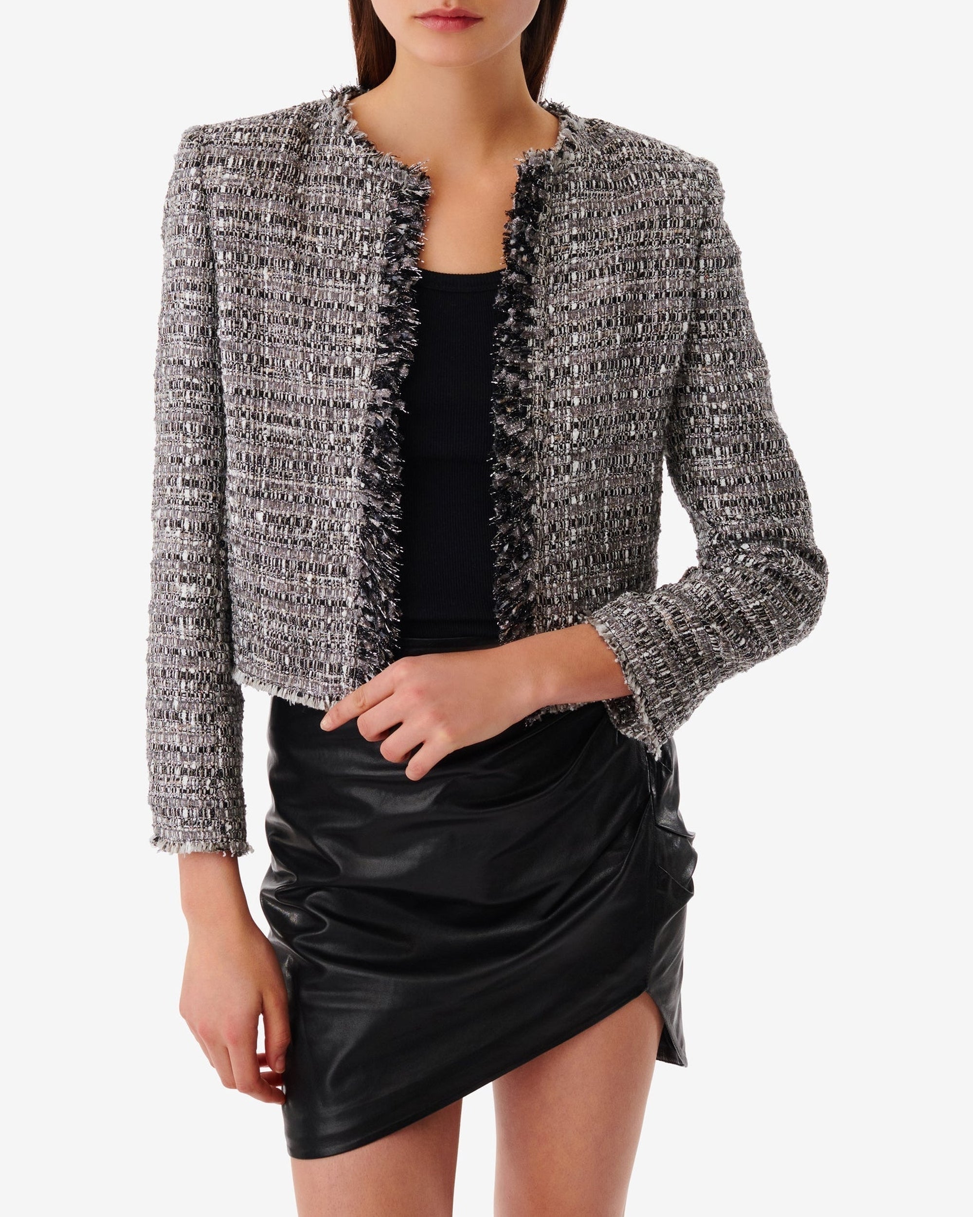Zico tweed jacket - Silver