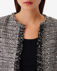 Zico tweed jacket - Silver