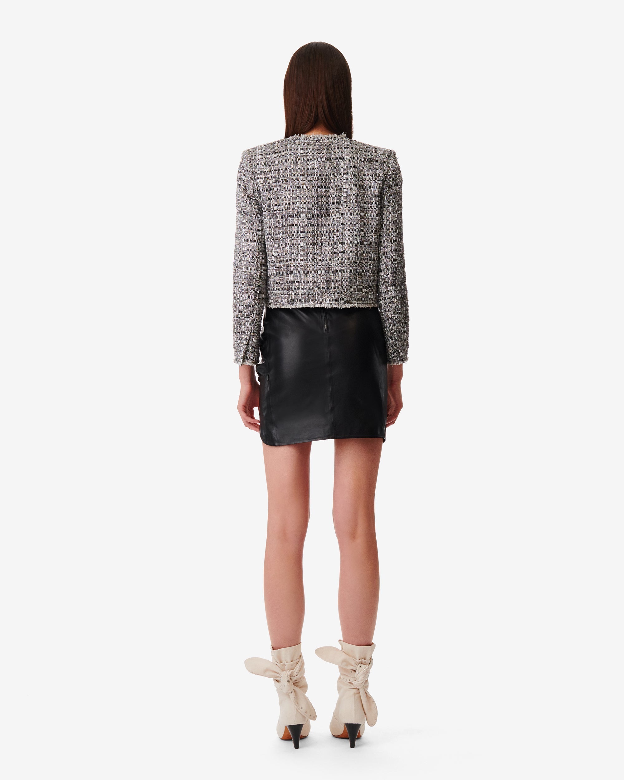 Zico tweed jacket - Silver