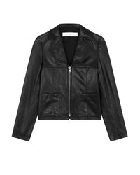 Ofelia leather jacket - Black