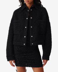 Domal wool jacket - Black