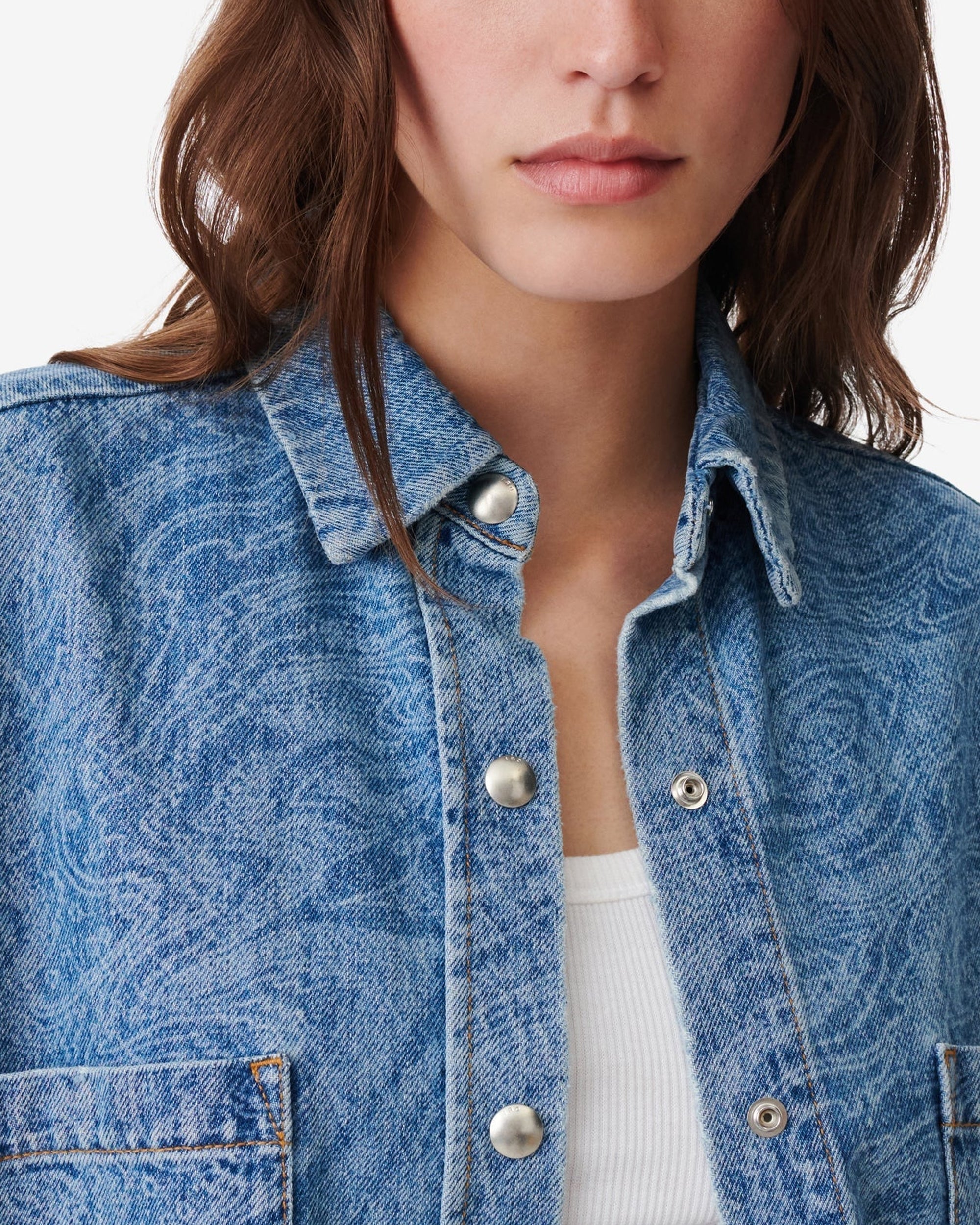 Pampeloo overshirt - Laser Denim