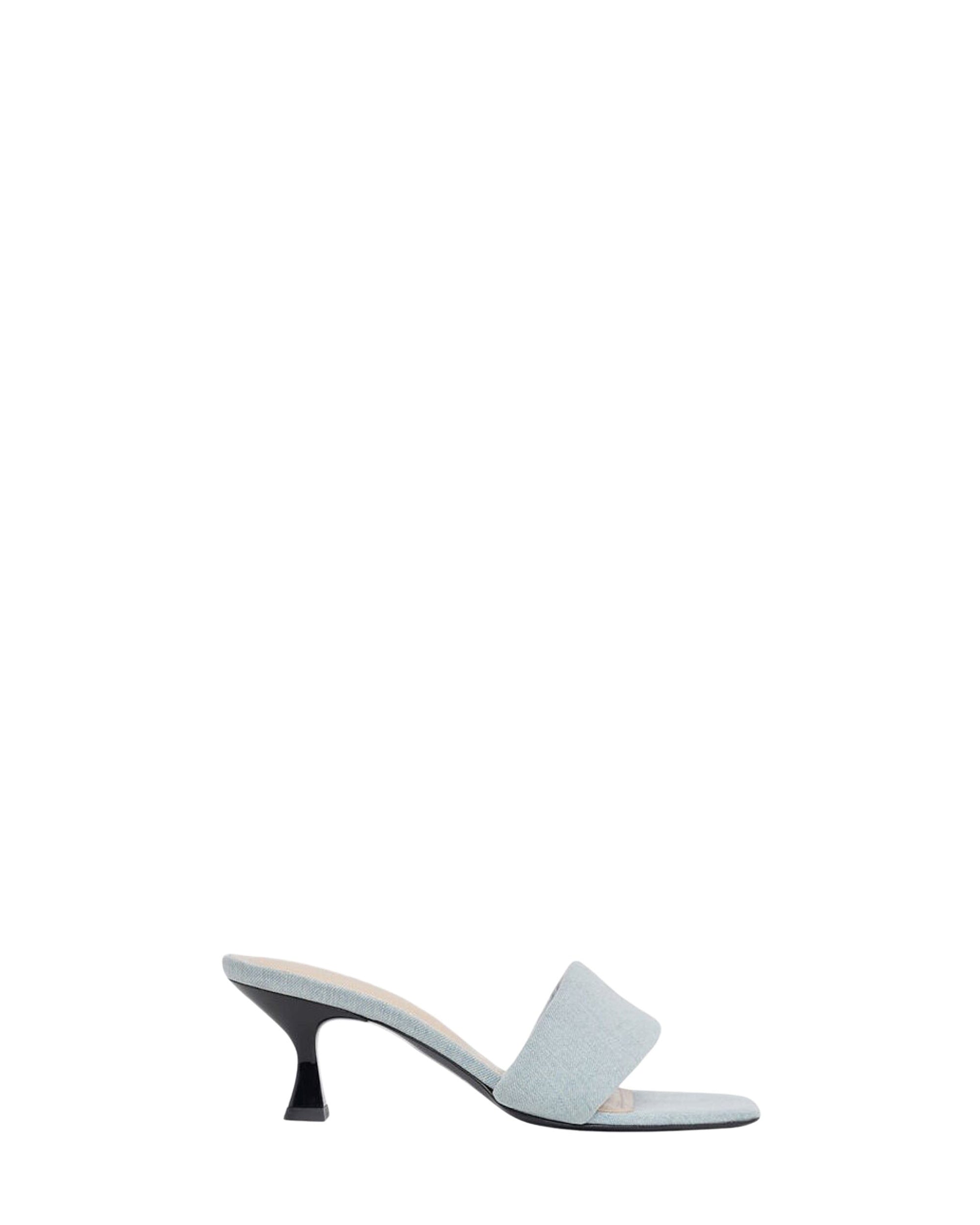 Lolanda 60 Mules - Light Denim