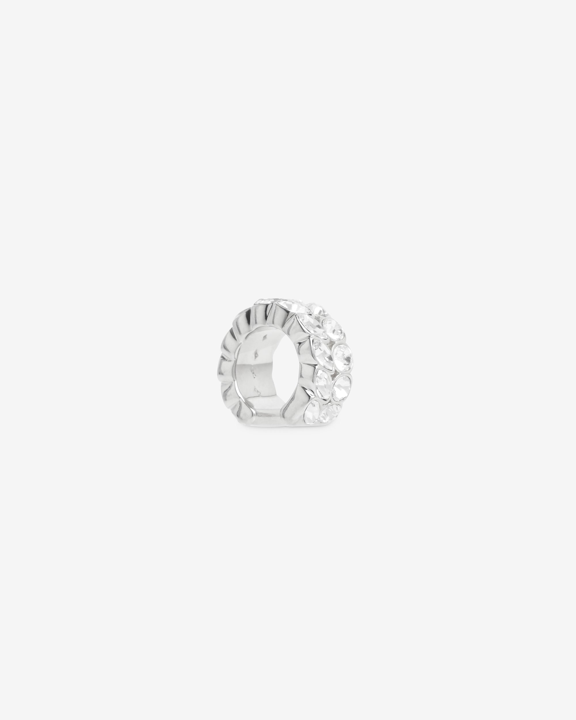 Earcuff Strass Baby - Silver & Strass