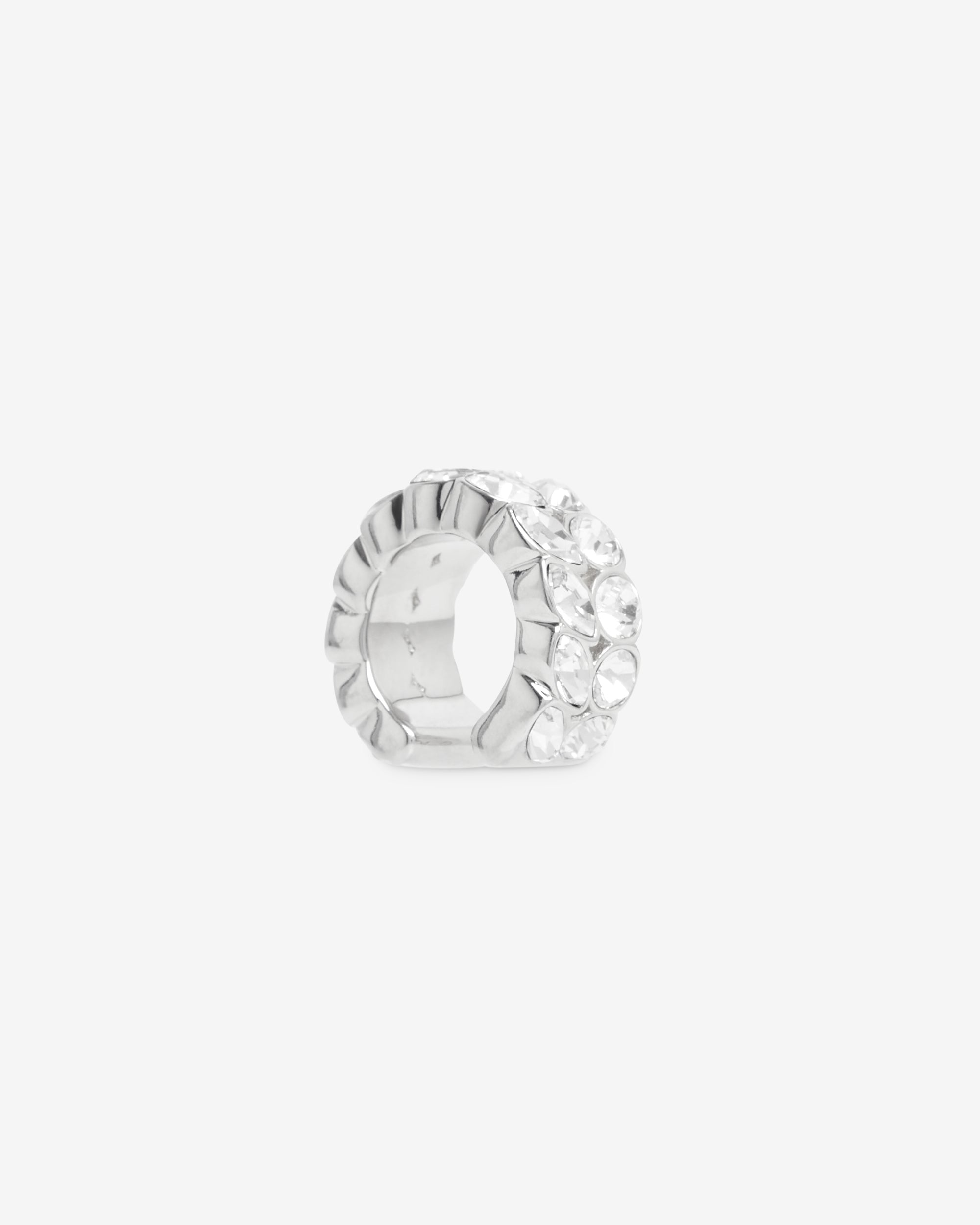 Earcuff Strass Baby - Silver & Strass