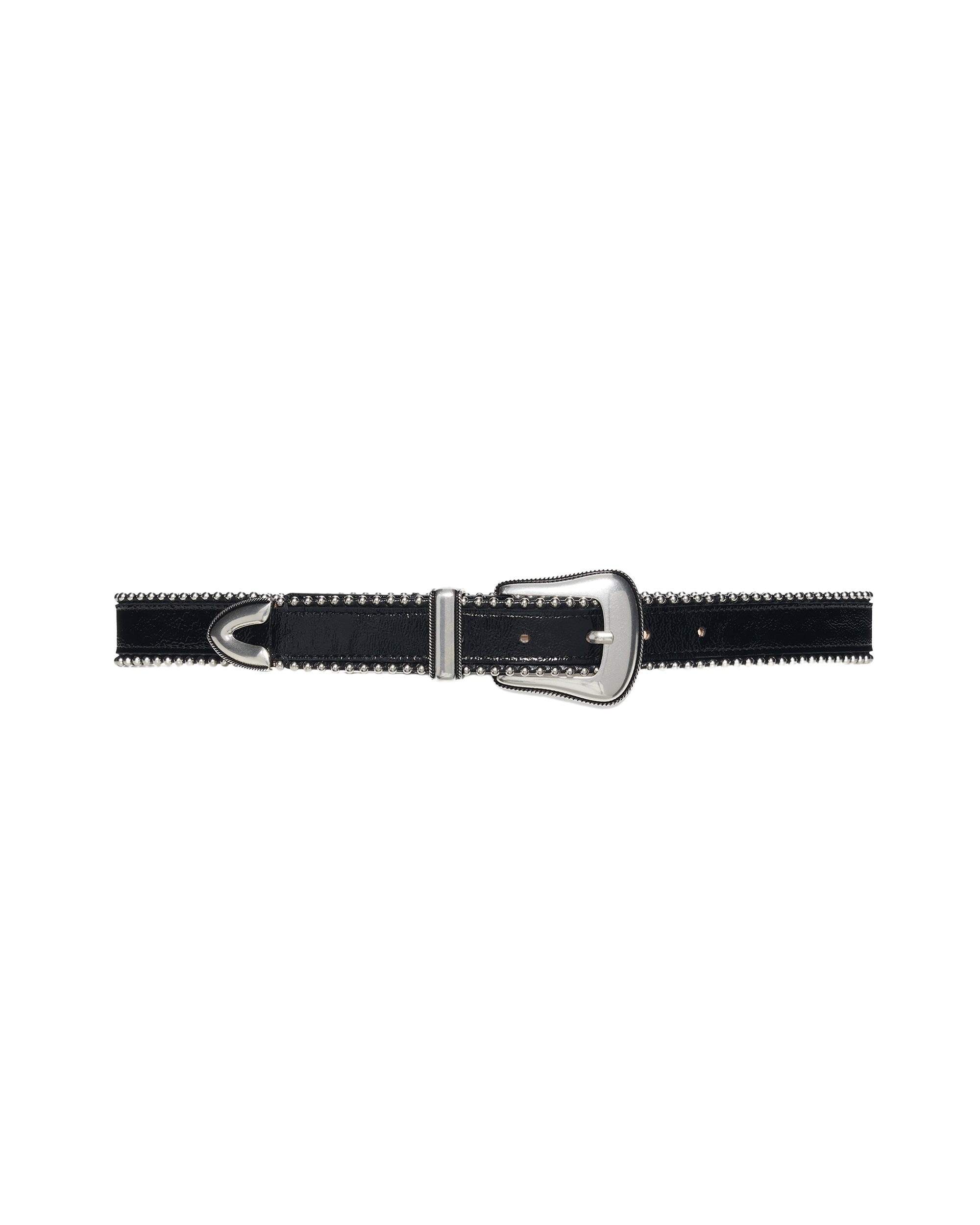 Dorsy Chain leather belt - Black