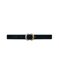 Merea Suede leather belt - Black