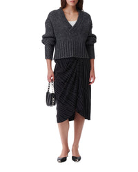 Ewenn alpaca jumper - Anthracite
