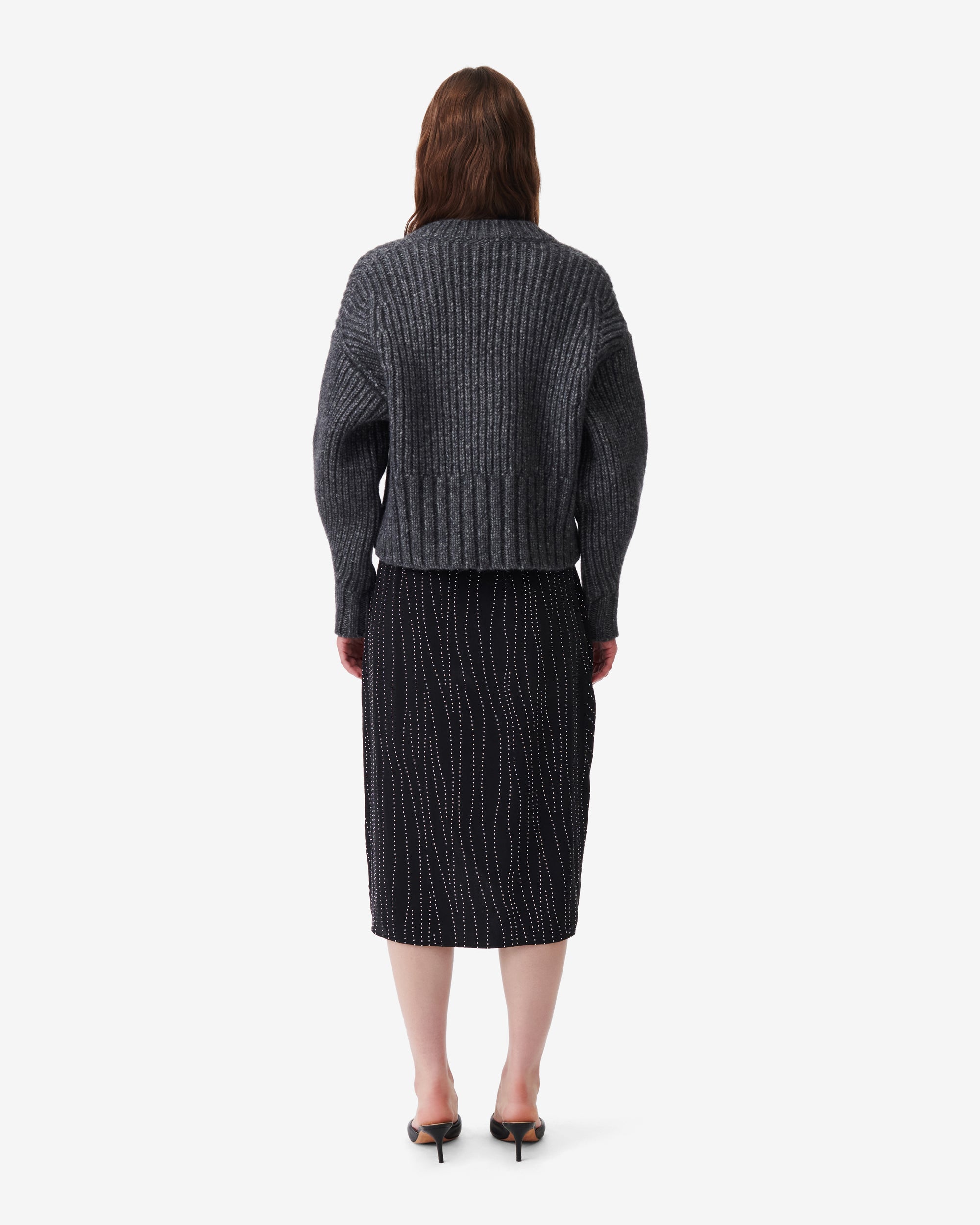 Ewenn alpaca jumper - Anthracite