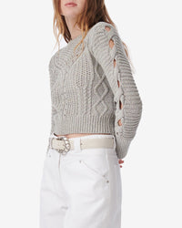 Fodie knitted jumper - Grey & Black