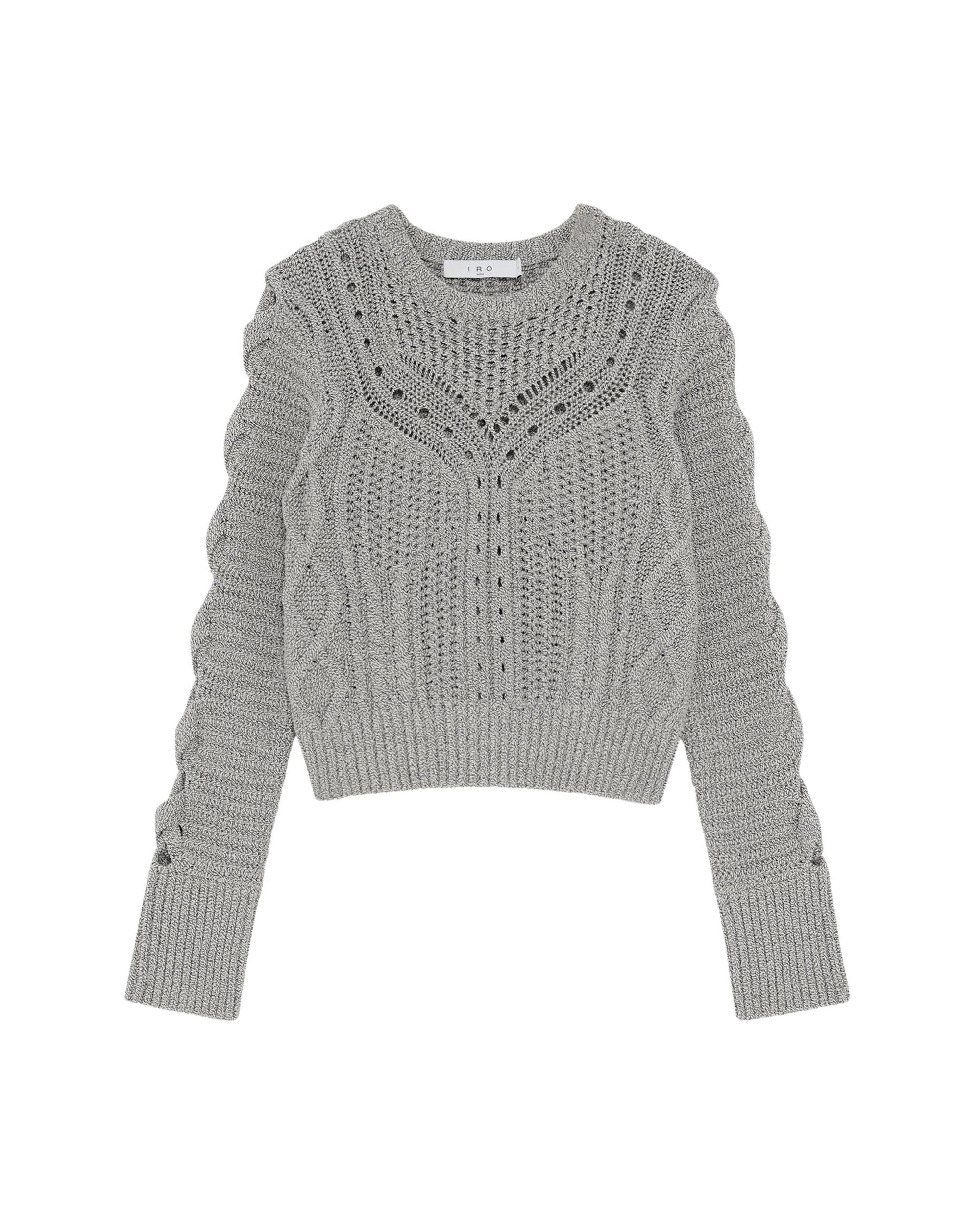Fodie knitted jumper - Grey & Black