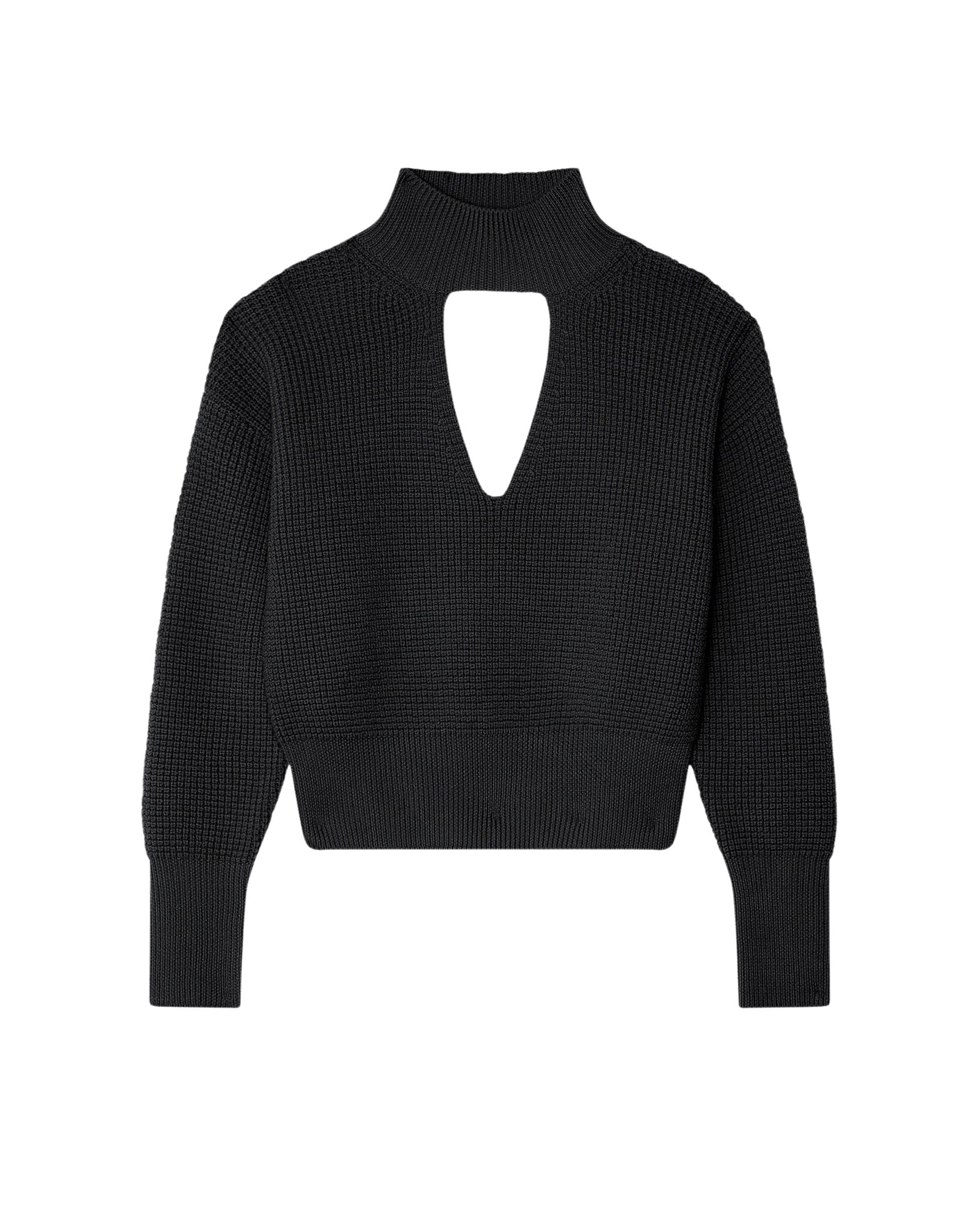Gaid wool jumper - Black
