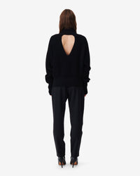 Gaid wool jumper - Black