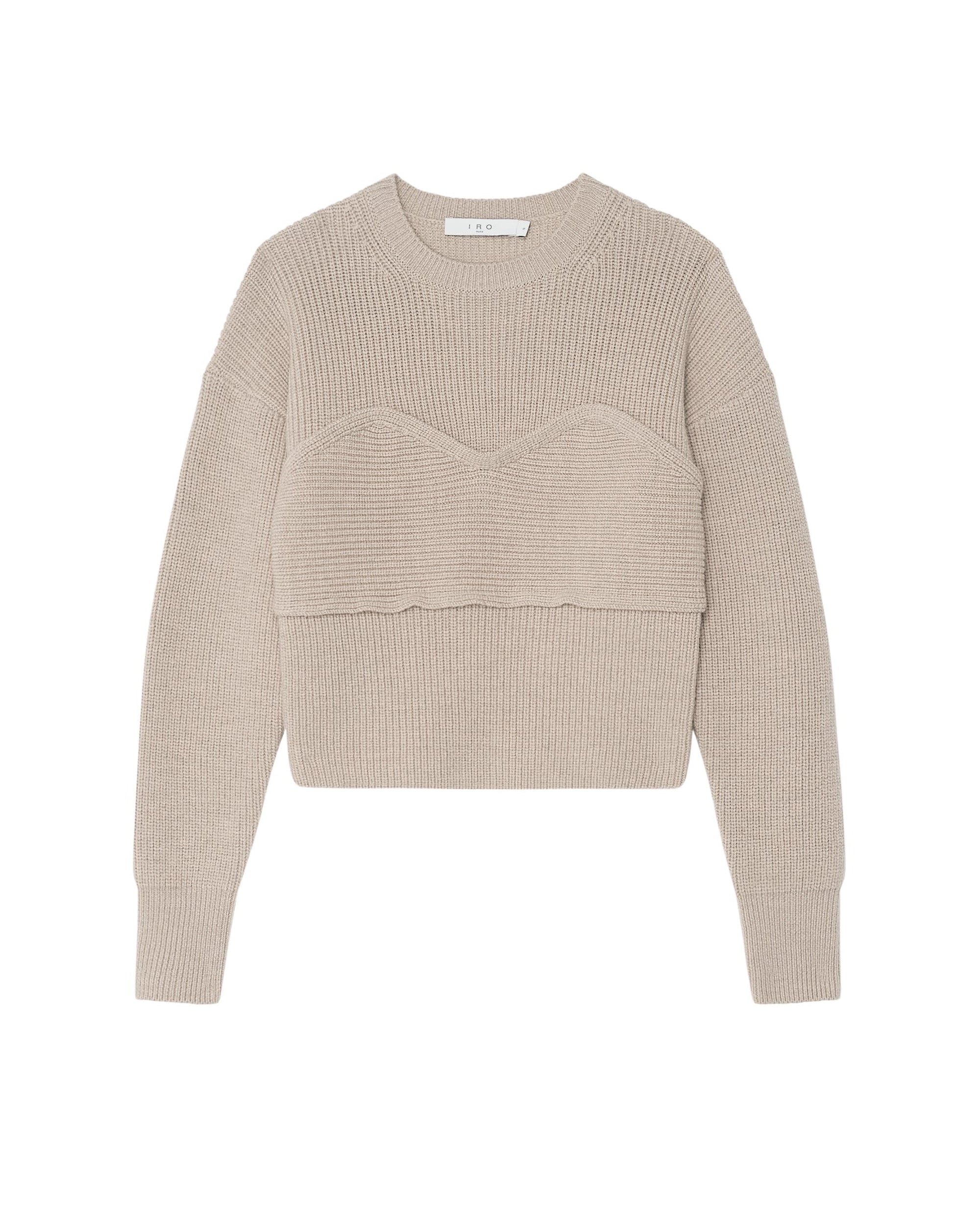 Gedeon wool jumper - Champagne