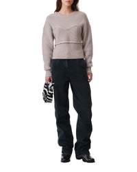 Gedeon wool jumper - Champagne