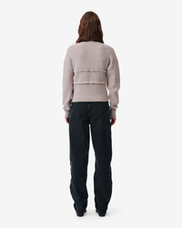 Gedeon wool jumper - Champagne