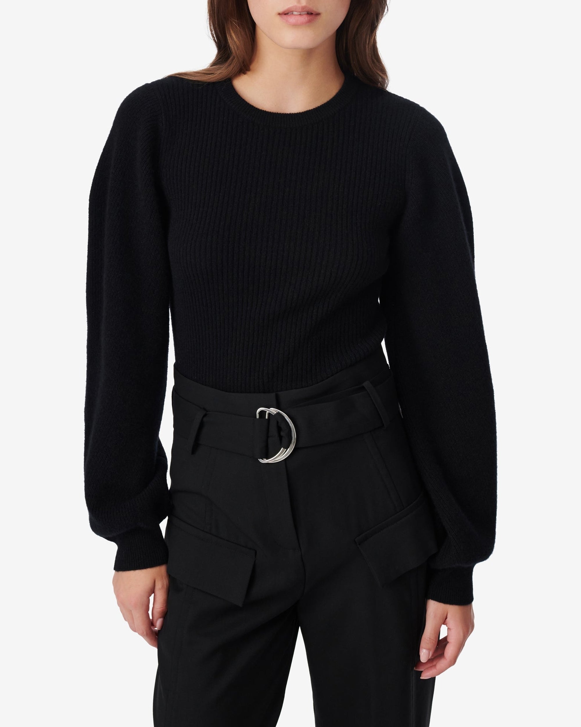 Idaya cashmere jumper - Black