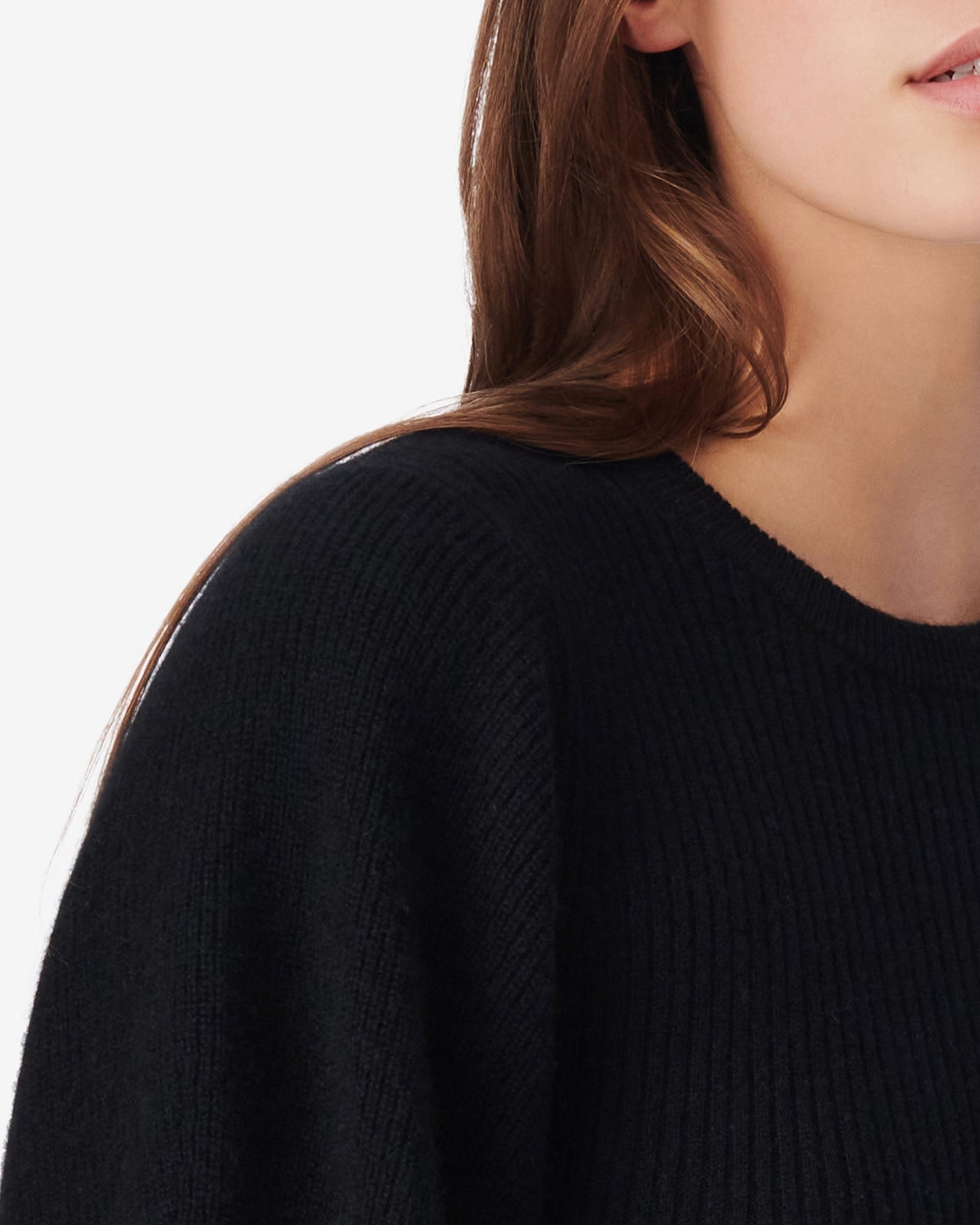 Idaya cashmere jumper - Black