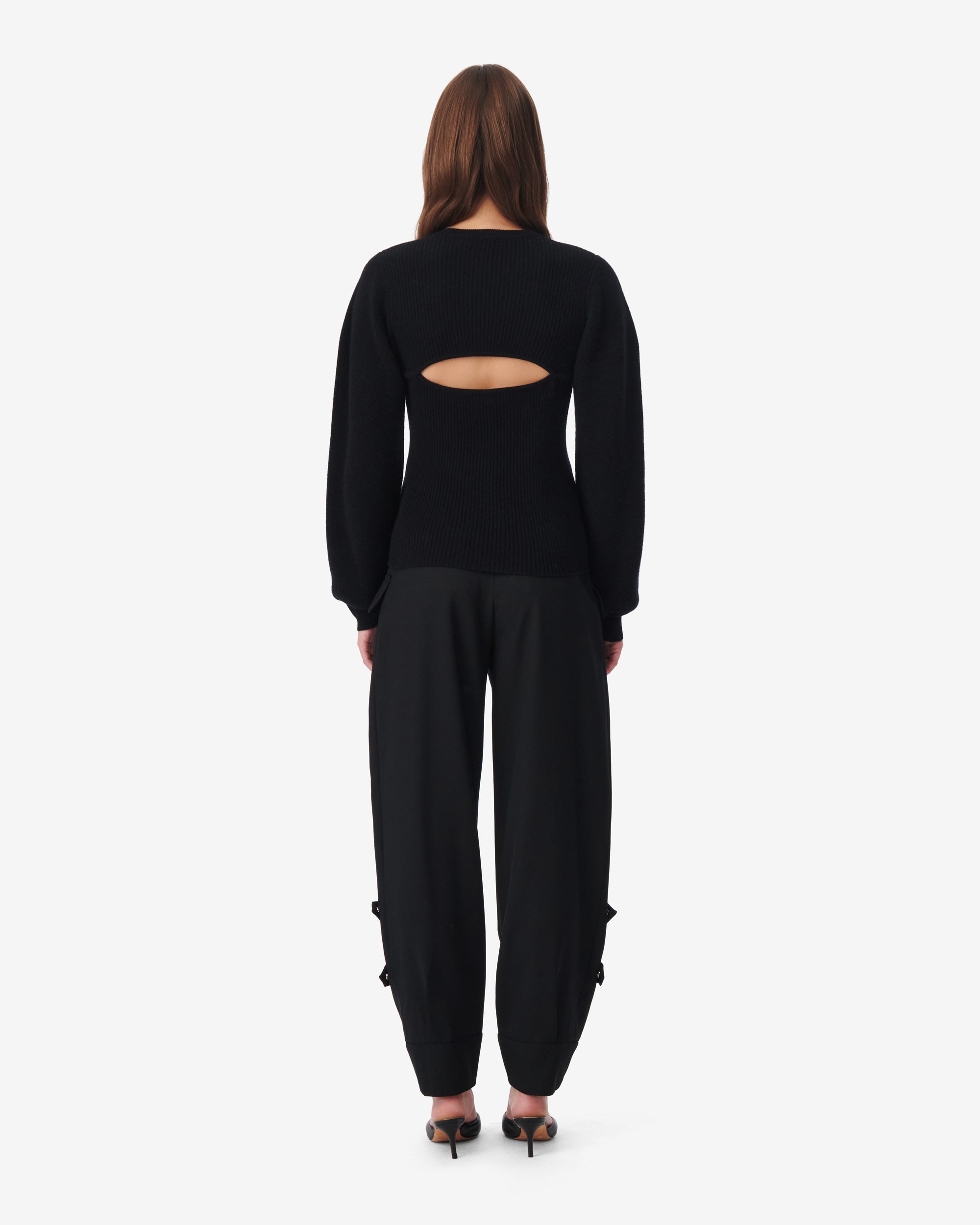 Idaya cashmere jumper - Black