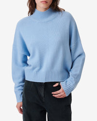 Iria cashmere jumper - Light Blue