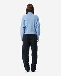 Iria cashmere jumper - Light Blue