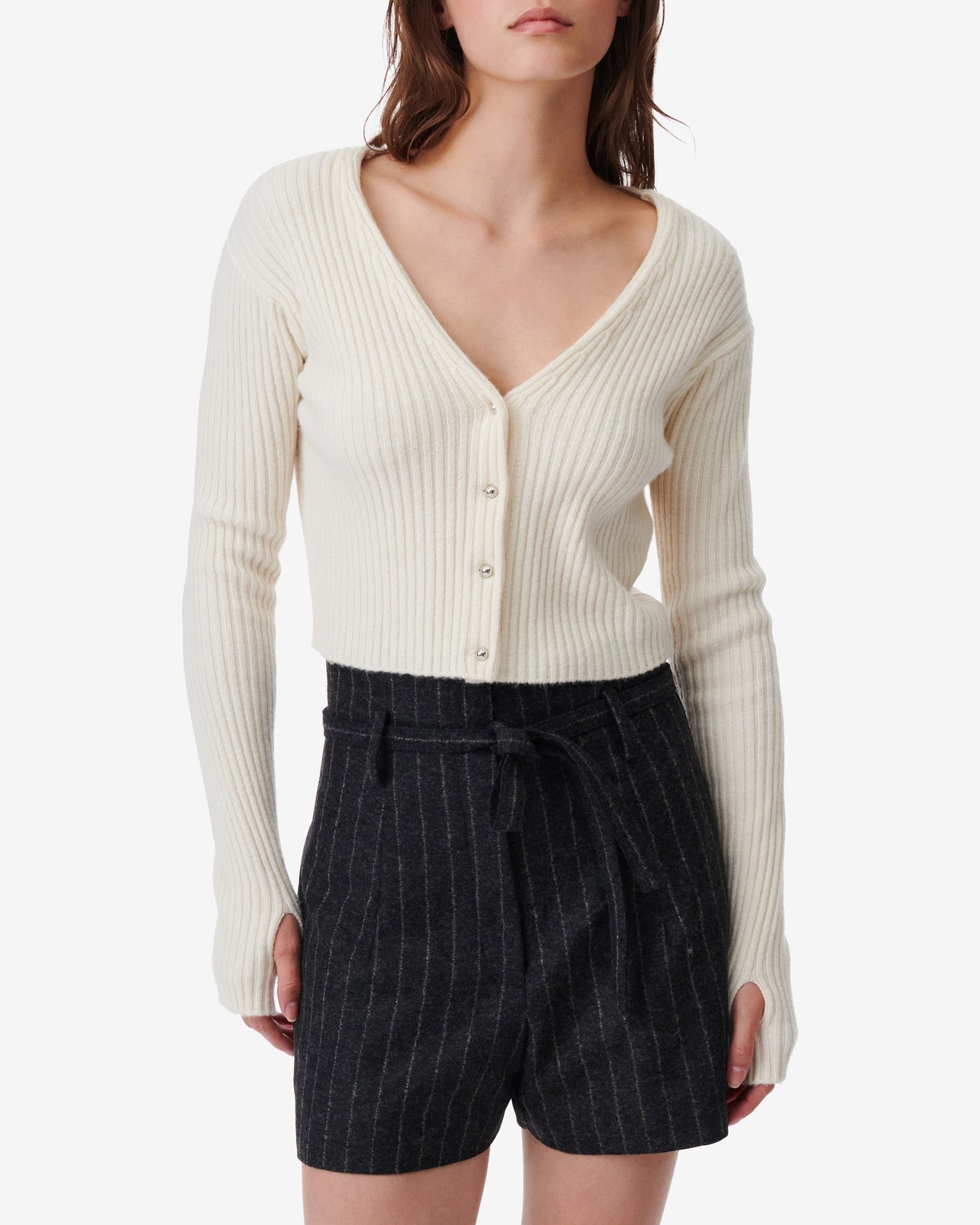 Keyra wool jumper - Ecru