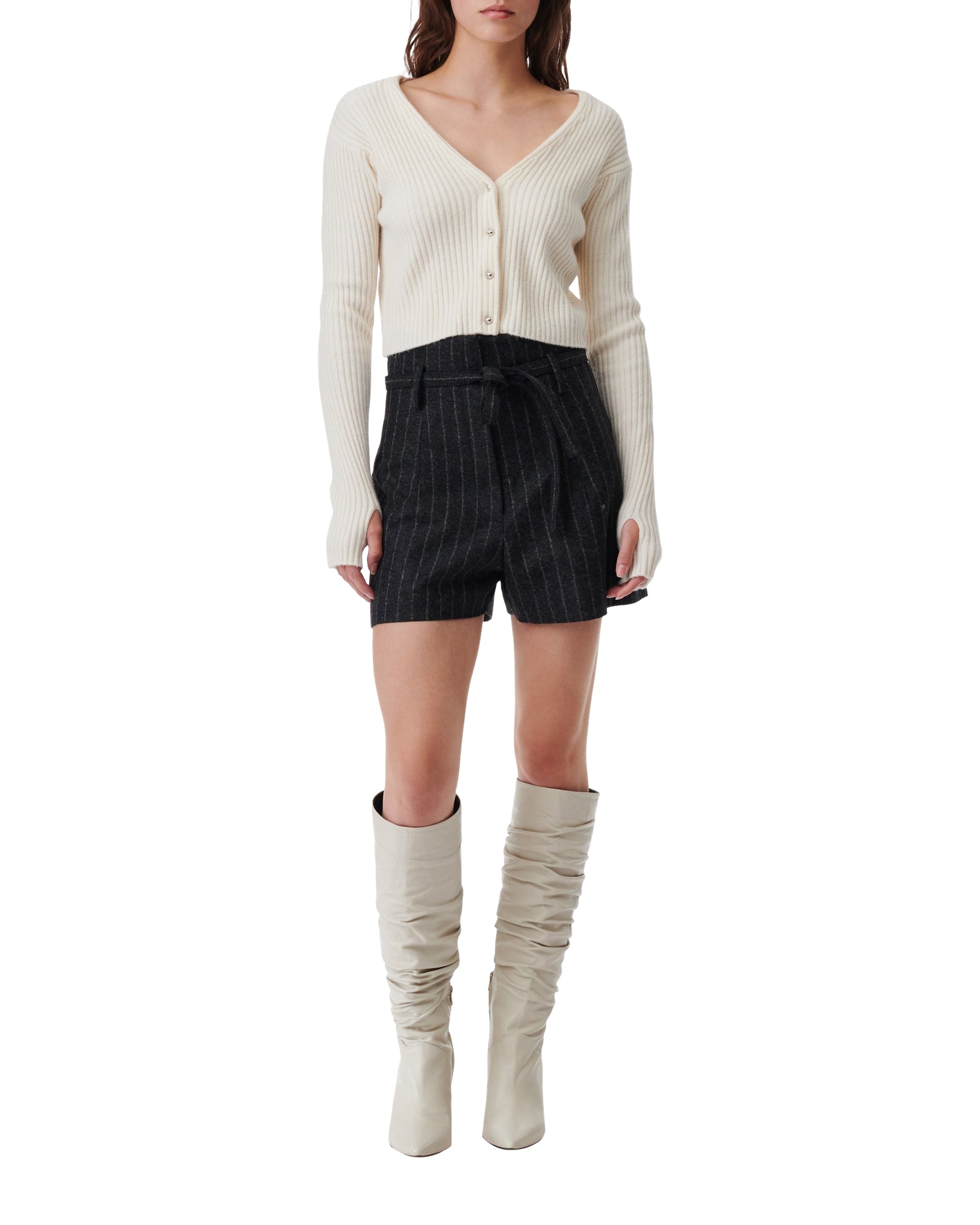 Keyra wool jumper - Ecru