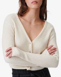 Keyra wool jumper - Ecru