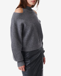 Kimiko wool jumper - Anthracite