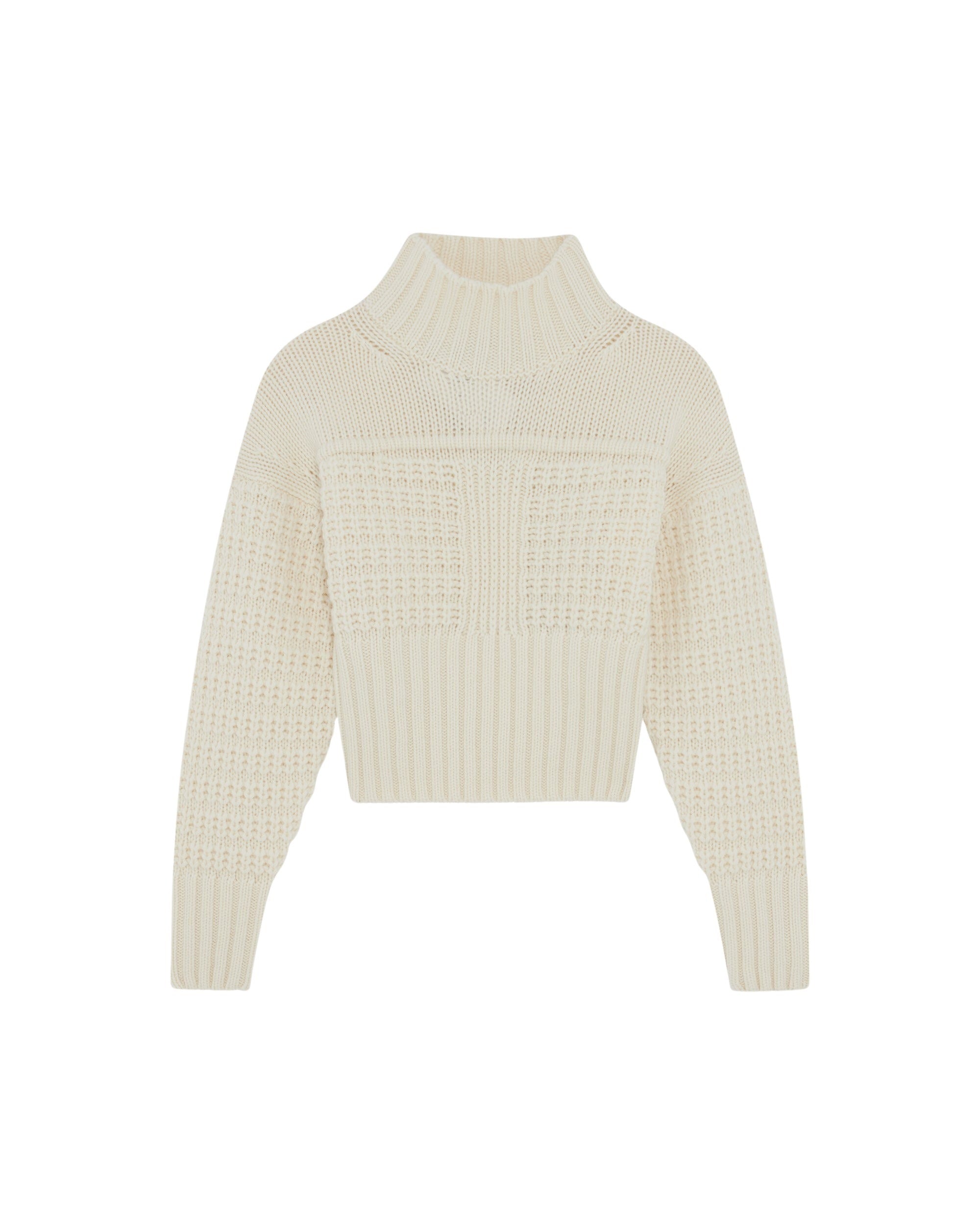 Lexa wool jumper - Ecru